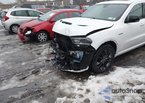 2021 Dodge Durango R/T Awd из США, поврежденный, VIN 1C4SDJCT2MC523002